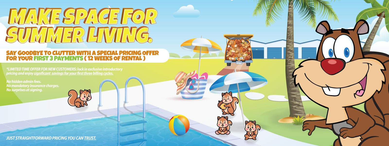 Make Space For Summer Living - Promotion Now On!